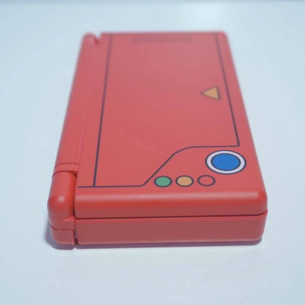 Nintendo DS Lite Pokemon Pokedex Red Handheld System with Charger & Stylus